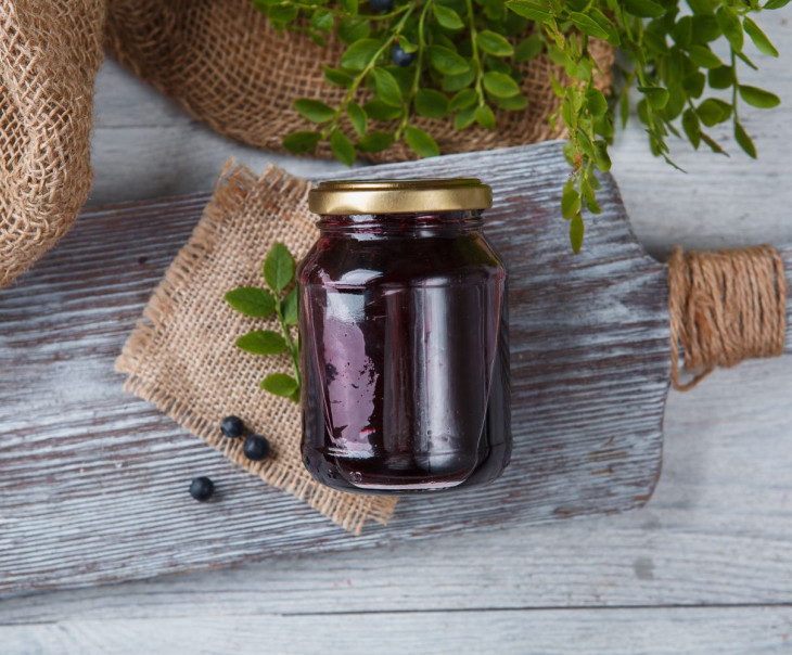 3304 Черника, перетертая с медом Вкусляндия 