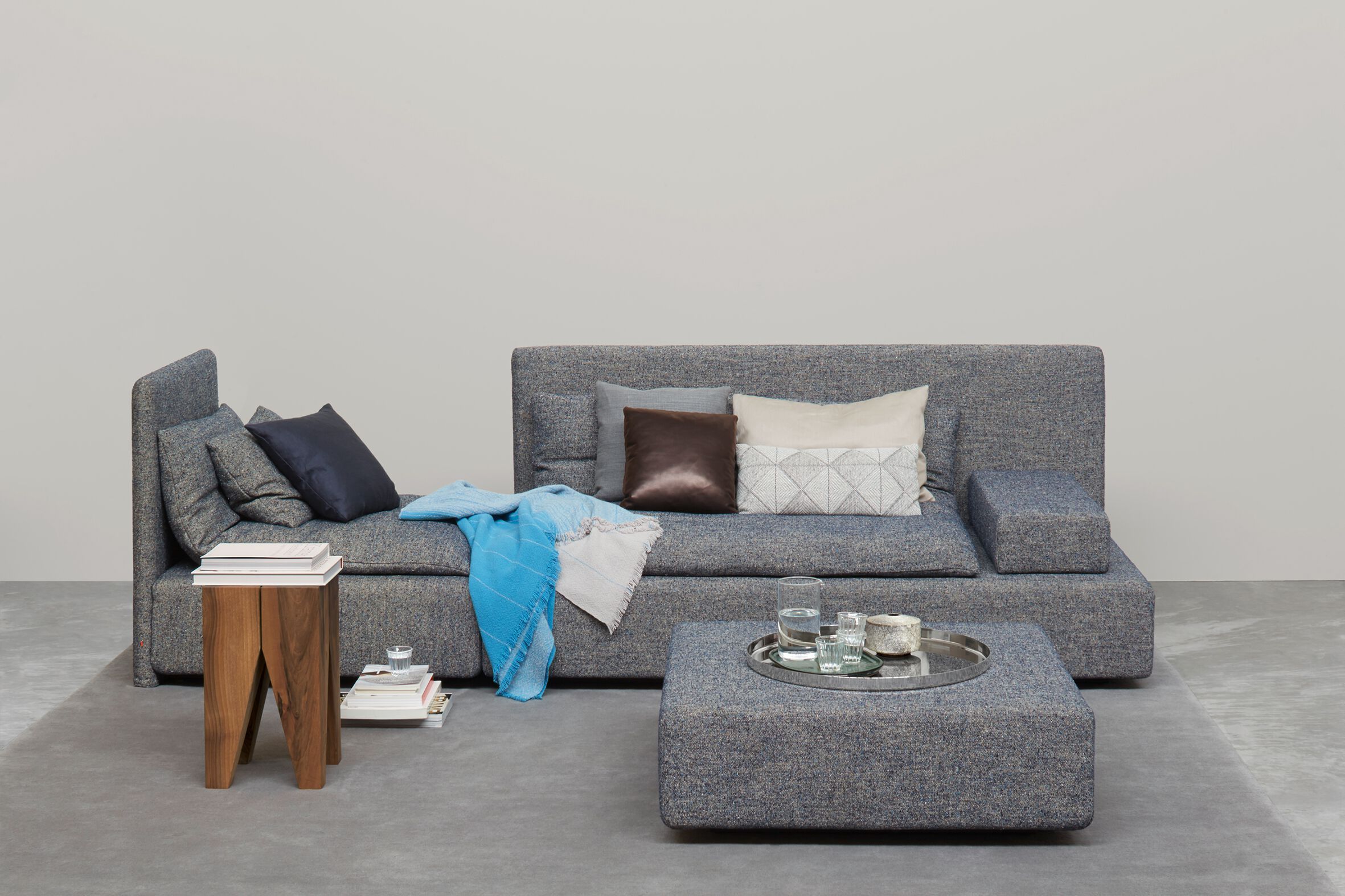 Шерстяное одеяло ручной работы e15 CUADRO ARCH-00056045 - Вид №1