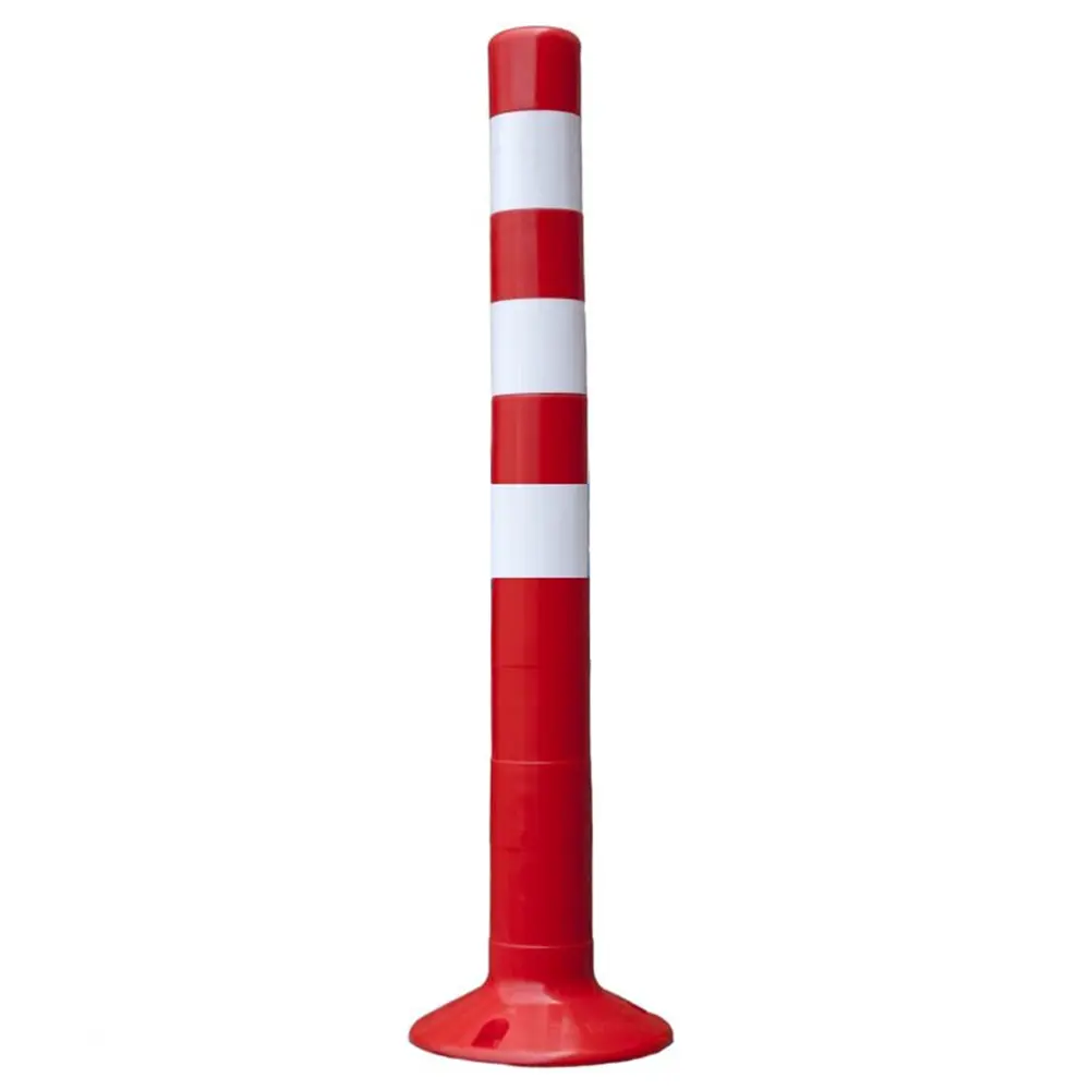 Парковочный столбик твердый, 75 см, цвет красный/белый Santreyd STLM-2027280