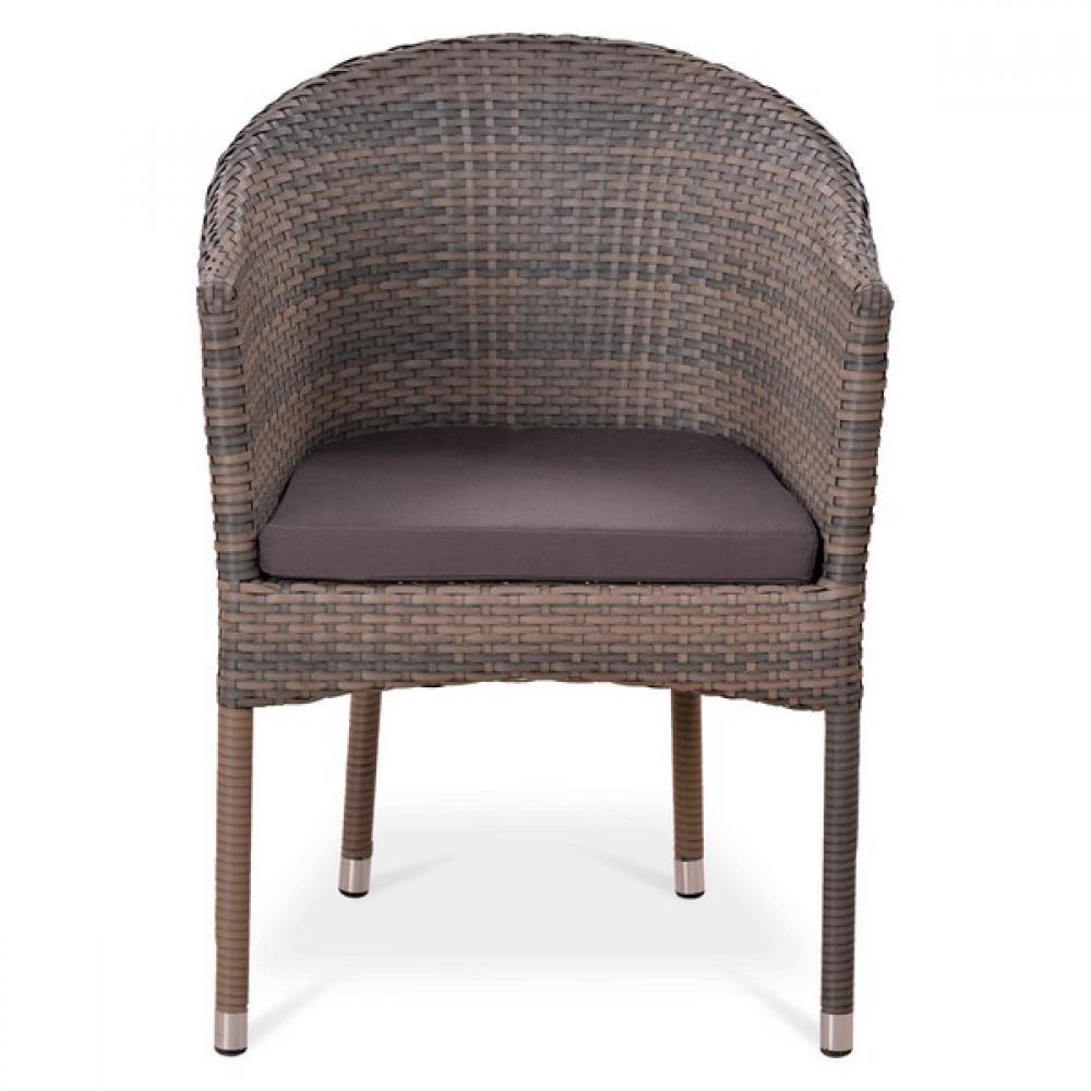 Плетеное кресло коричневое Pale AFINA  240995 Коричневый  - Вид №4