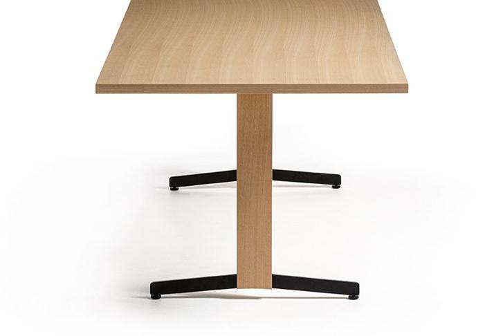 arrmet Прямоугольный стол из фанерованной древесины Piana 1069 - Вид №3