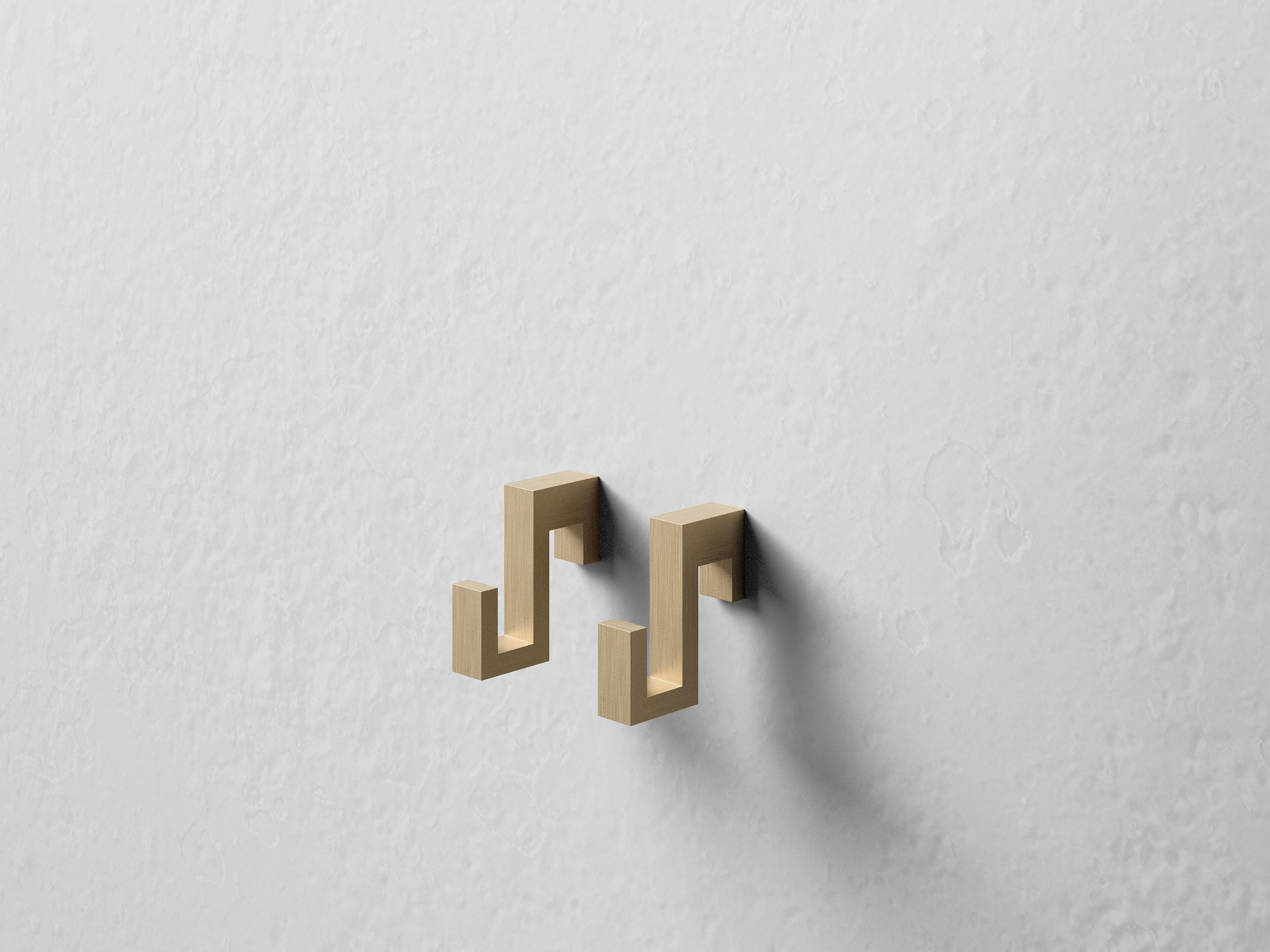 Настенный крючок RBM More MORE MONDRIAN COLLECTION ARCH-00033998 - Вид №4