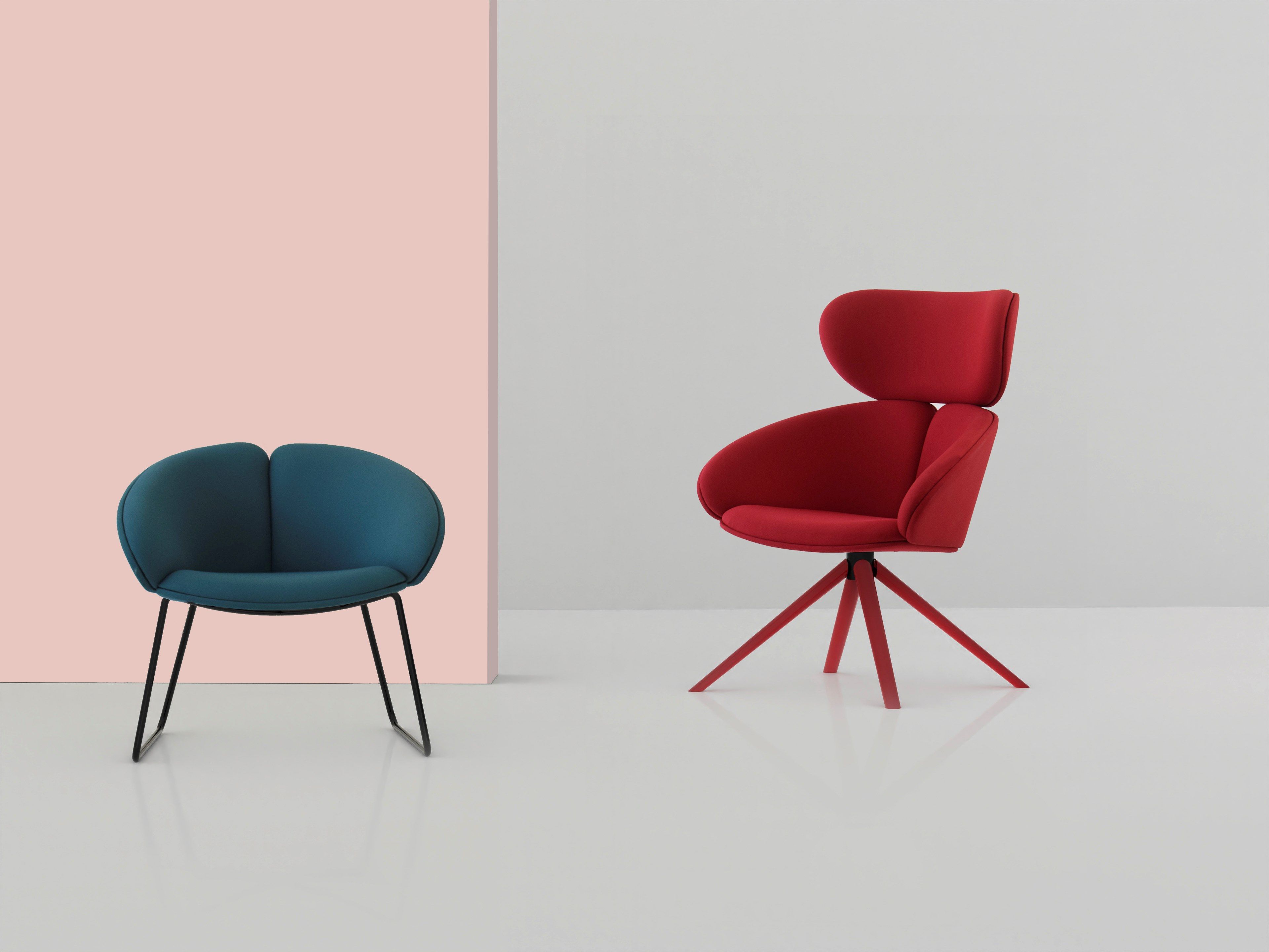 Тканевое кресло с подголовником Mobboli Peach ARCH-00099129 - Вид №9