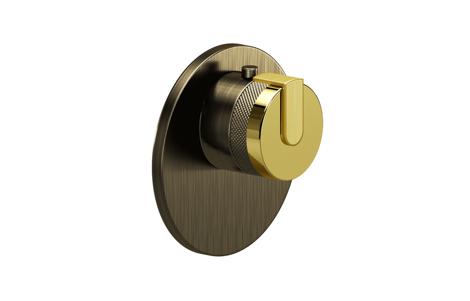 E-8027-R1PBE-L1BB-VBB-T Термостатический переключатель 3/4-Внешняя часть GRAFF MOD+