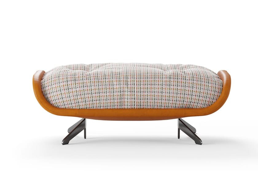 Прямоугольный пуф из ткани Borzalino Ayton ARCH-00138396