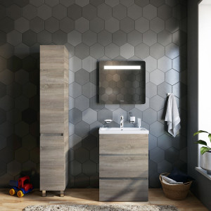 M91FSX0602OF База под раковину напольная 60 см 3 ящика светлый дуб AM.PM Gem S