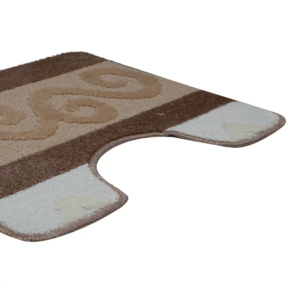 Коврик для туалета «Hurrem» 50х60 см цвет бежевый Santreyd Без серии STLM-2060401 - Вид №1