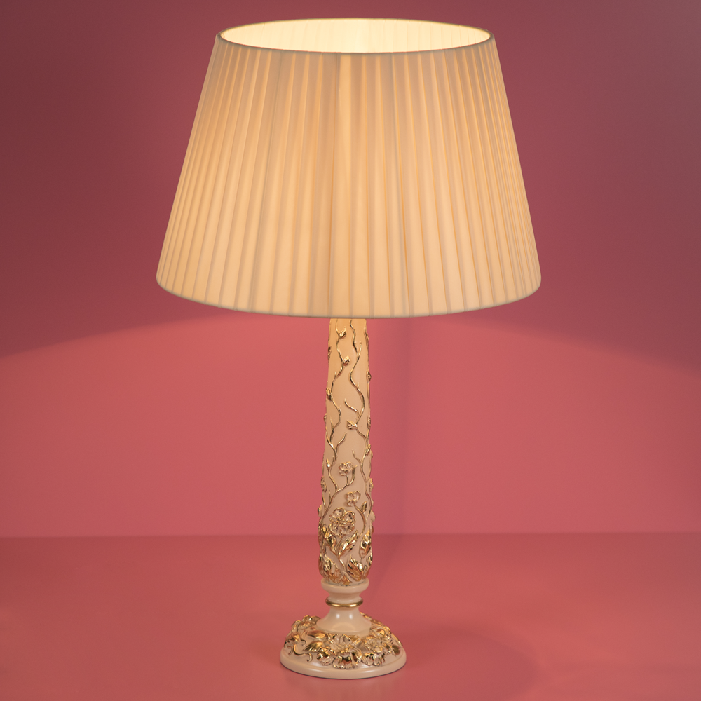 34081 Настольный светильник Лето Шебби Айвори BOGACHO 4627196596719