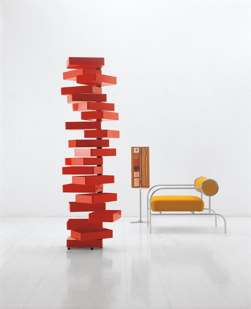 Cappellini Шкаф с 20 вращающимися ящиками из пластика  Pc_15  - Вид №1