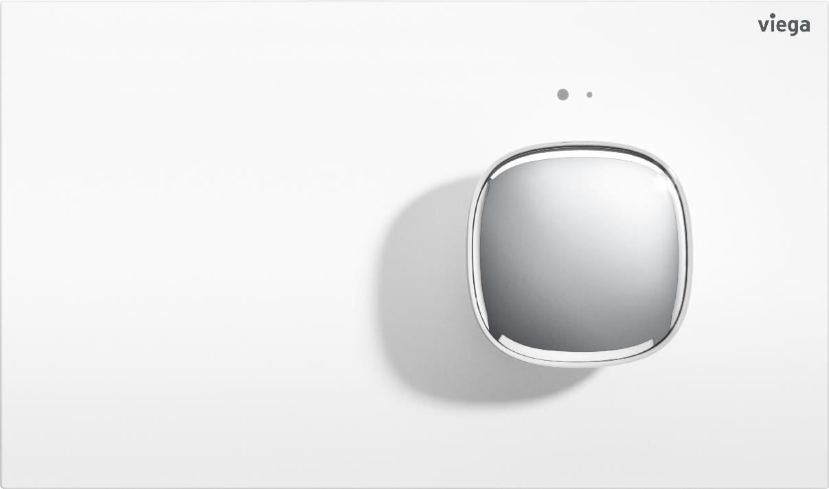 Системная техника  Панели смыва/принадлежности  Панели смыва для унитазов  Visign for More VIEGA 773 496 2) Модель 8622.1 Santreyd  - Вид №1