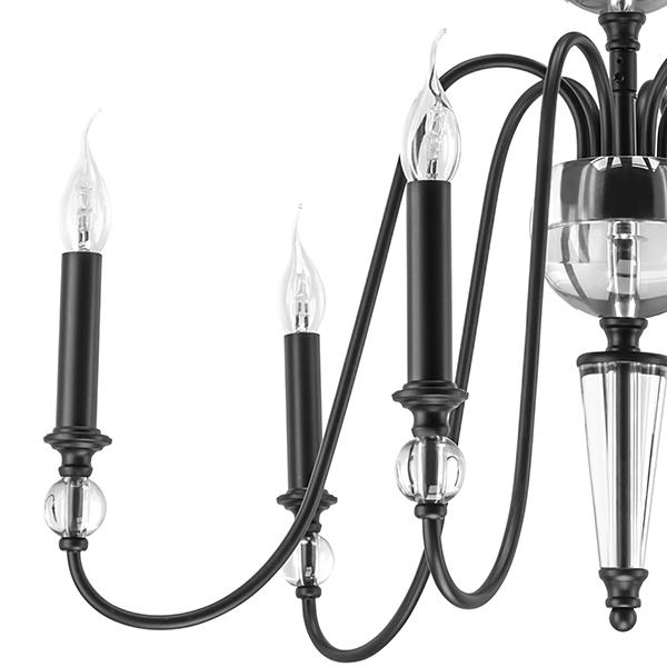 Подвесная люстра Lightstar Ragno 732067 LIGHTSTAR ДИЗАЙНЕРСКИЕ, RAGNO 187772 Черный  - Вид №3