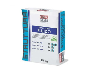 Супер жидкий цементный раствор с неорганическими волокнами