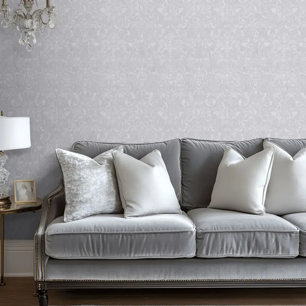 Обои флизелиновые Erismann Frederica серые 1.06 м 61011-05 STLM-2050833 - Вид №4