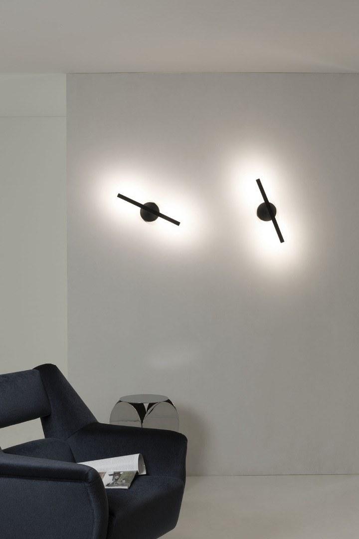 Martinelli Luce Регулируемый настенный светильник из алюминия Colibrì 1410/b/ne Colibri - Вид №6