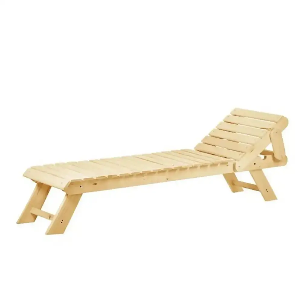 Шезлонг Мукава из натурального дерева с регулируемой спинкой 89354333 Santreyd STLM-1583594
