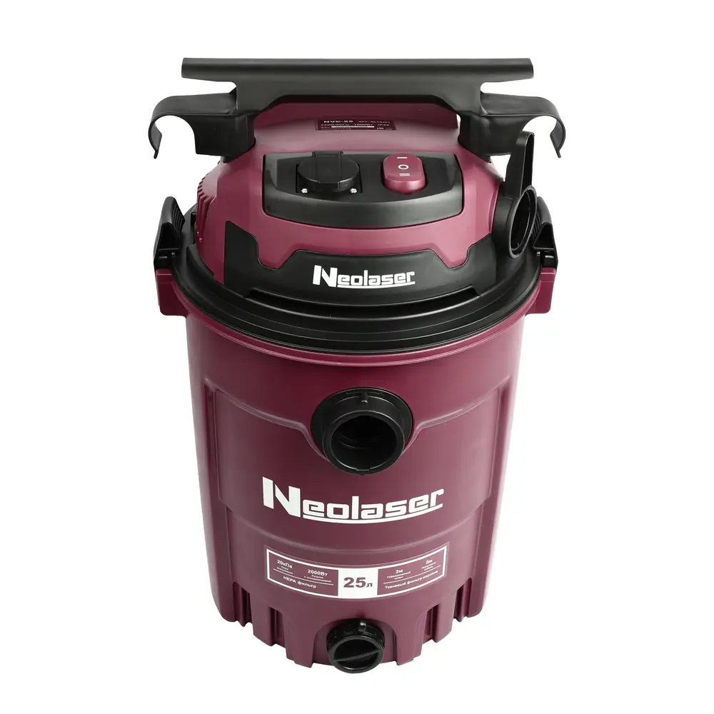 Строительный пылесос Neolaser NVC-25 с автоматической синхронизацией инструментов 89404941 STLM-1576148 - Вид №6