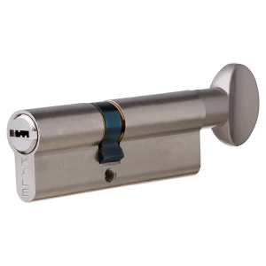 Цилиндр Kale 164BM-90-C-NP, 35х45 мм, ключ/вертушка, цвет никель 82394796 STLM-2105721