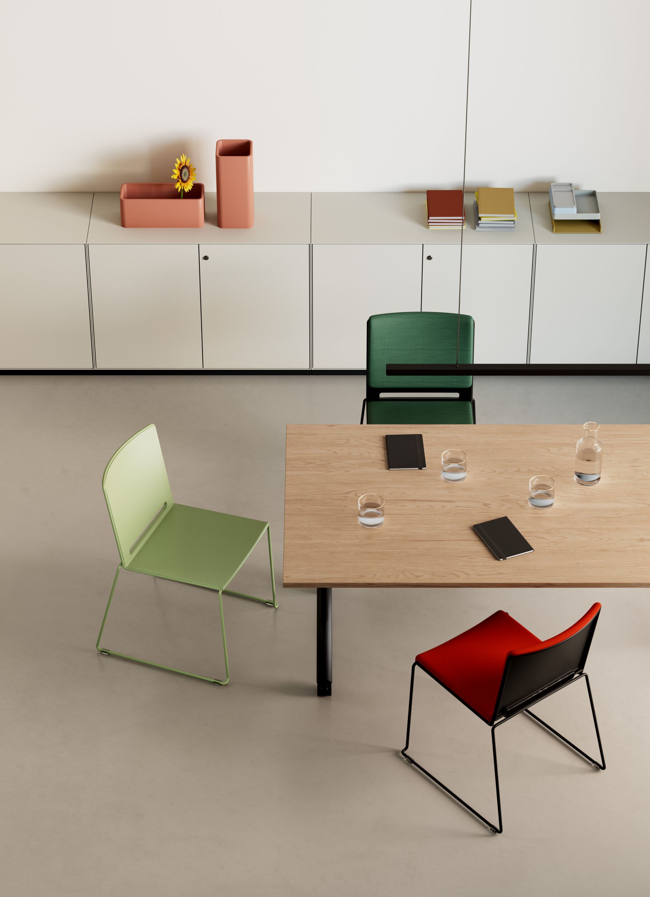 Штабелируемый стул для салазок IBEBI мульти ARCH-00116011 - Вид №3