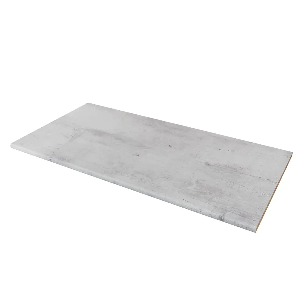 Столешница KONSENSA Фристайл 60x120x2.5 см ДСП цвет серый ДСП Прямой угол STLM-2161289 - Вид №5