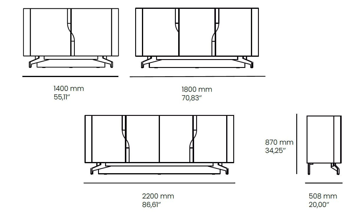 Шкаф с распашными дверями animovel Wind ARCH-00094588 - Вид №4