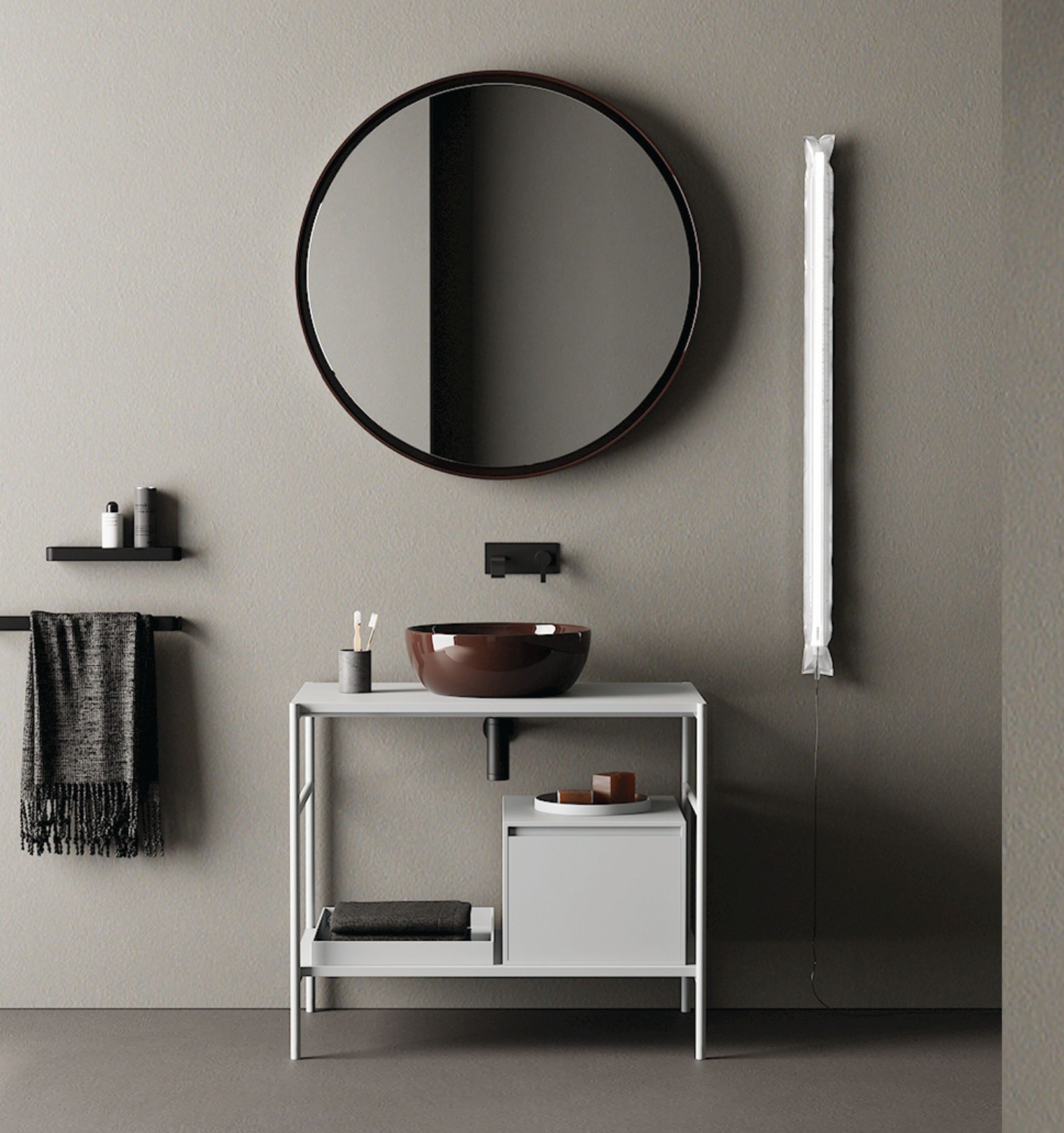 Напольный умывальник с ящиками Nic ARCH-00128250 - Вид №4