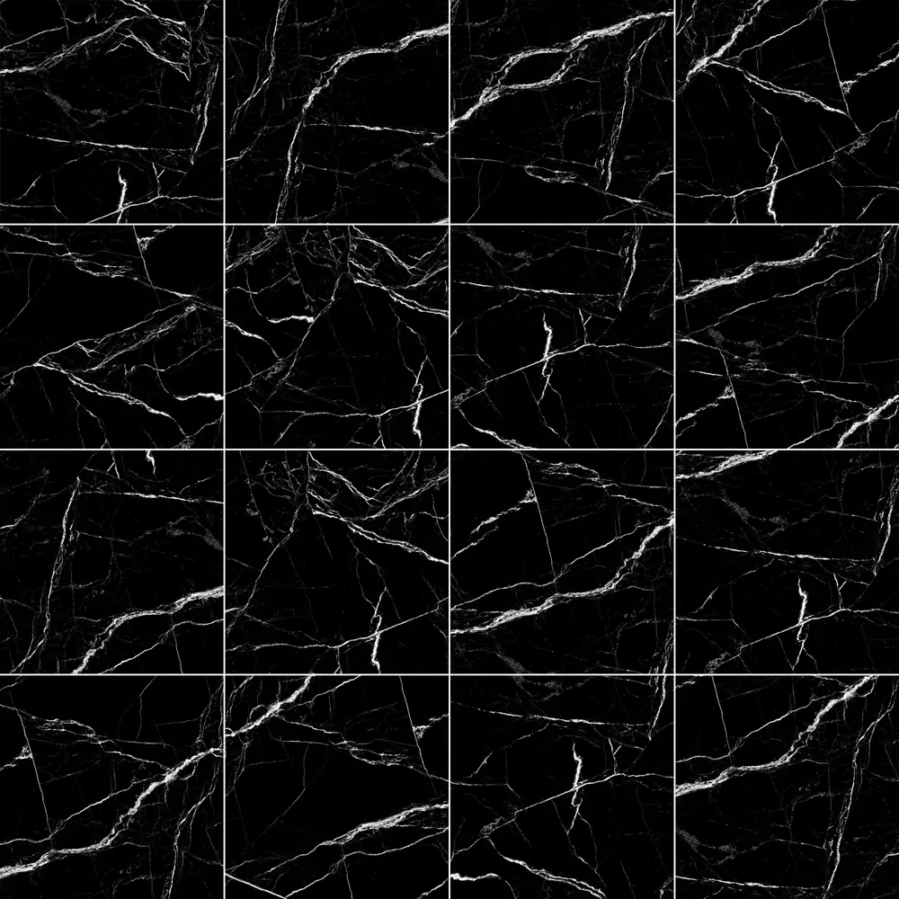 Глазурованный керамогранит Ag Spinner Black 60x60 1.44 м² полированный цвет черный Santreyd ABGRES STLM-2066373 - Вид №2