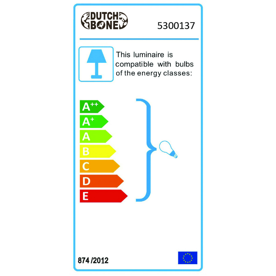 Лампа подвесная Vox Dutchbone 5300137 - Вид №7