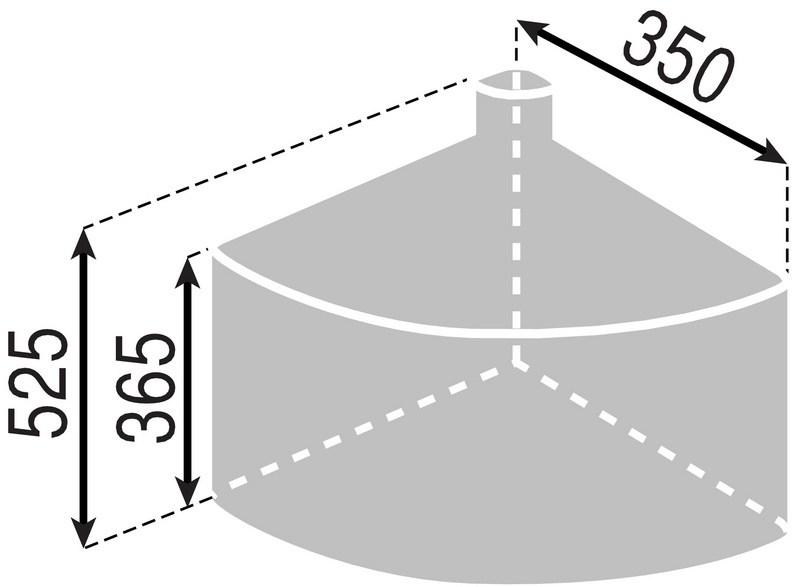 Würth Стальной кухонный контейнер для раздельного сбора мусора Sistema di smistamento rifiuti sun-id-1408033 - Вид №2