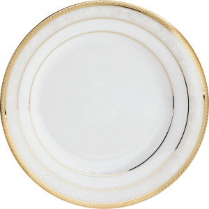 10599206 Noritake Тарелка обеденная Noritake "Хэмпшир, золотой кант" 27см Фарфор