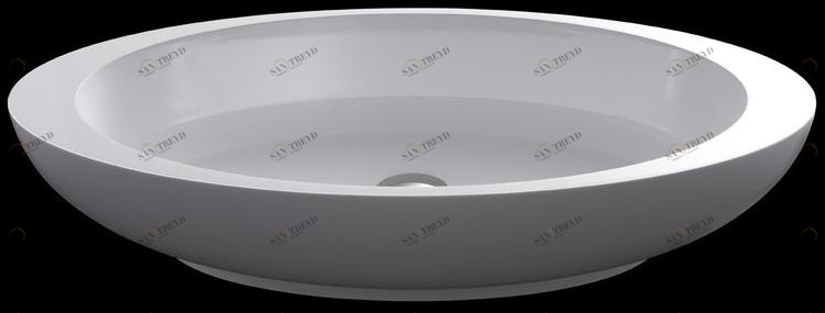 Накладная раковина на столешницу  овальная Rifra sun-id-1387198