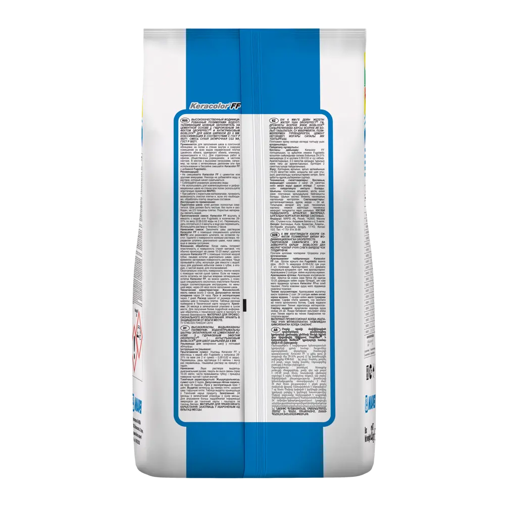 Затирка цементная MAPEI Keracolor FF Ваниль для плитки и мозаики 81981437 STLM-1483378 - Вид №3