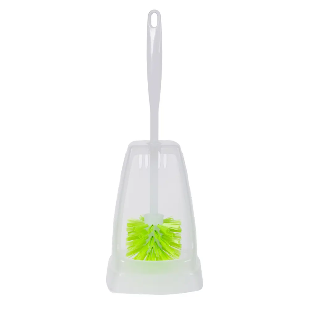 Ёршик для унитаза напольный Акор «Сampa» с подставкой 35 см пластик в ассортименте Campa STLM-2100088