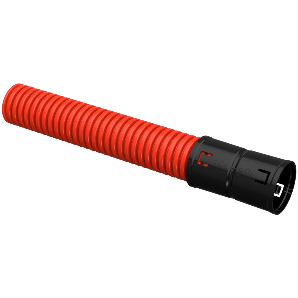 Труба гофрированная двустенная IEK ПНД, D50 мм 50 м 82465136 STLM-2060671 