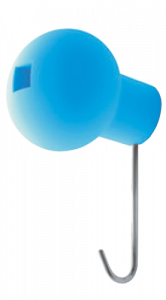 Magis Globo AC382 AZ Настенный крючок для верхней одежды. Цвет: Голубой 1635 C