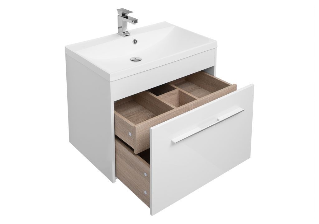 Мебель для ванной Aquanet Августа 75 белый 00225246 - Вид №3