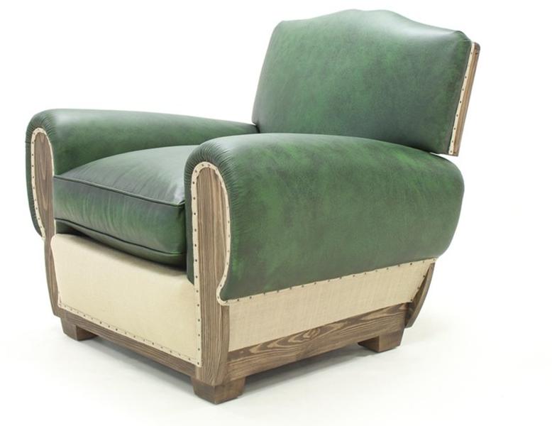 CREARTE COLLECTIONS Кожаное кресло с подлокотниками  6  - Вид №1