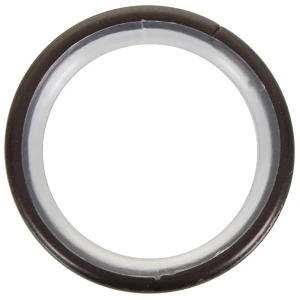 Кольцо с крючком 2 см цвет золото-шоколад