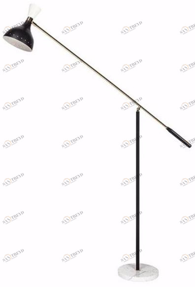 Gianfranco Ferré Home Торшер прямого света с гибким кронштейном Milwaukee sun-id-1410569