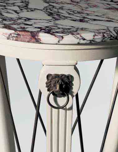 Колонна из красного дерева с мраморной столешницей OAK Галерея ARCH-00043807 - Вид №1