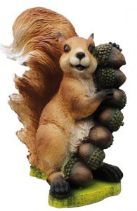 11225 БЕЛКА с желудями, скульптура из бетона LAB.Space  - Вид №1