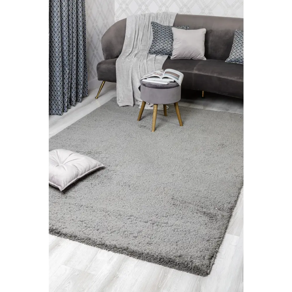 Ковер полиэстер Ribera 200x300 см цвет темно-серый 82388122 STLM-2033935 Santreyd  - Вид №7