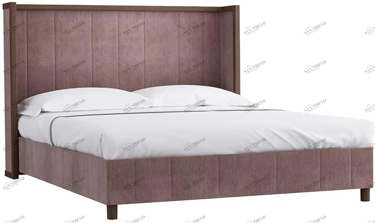 30728 Кровать с ортопедическим основанием и ящиком 1.8 Модерн Нежное мерцание R-HOME 40172037H_GNM