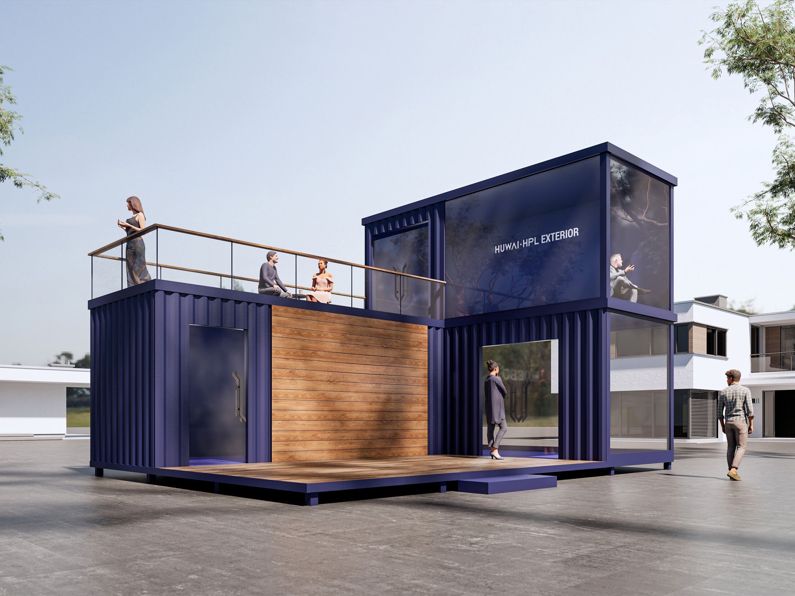 Металлический контейнерный дом MaxForm CONTAINER HOUSE ARCH-00094956