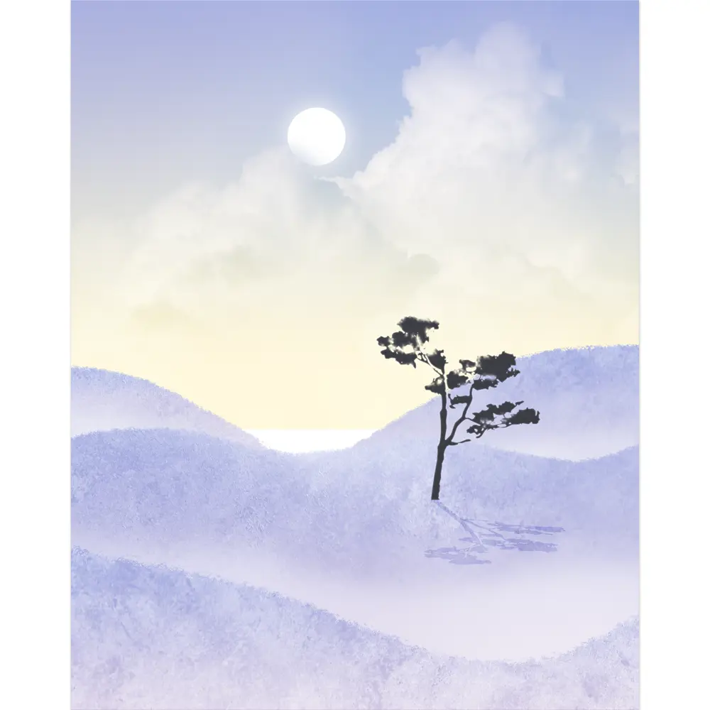 Картина на холсте Дерево 40х50 см Santreyd STLM-2029042