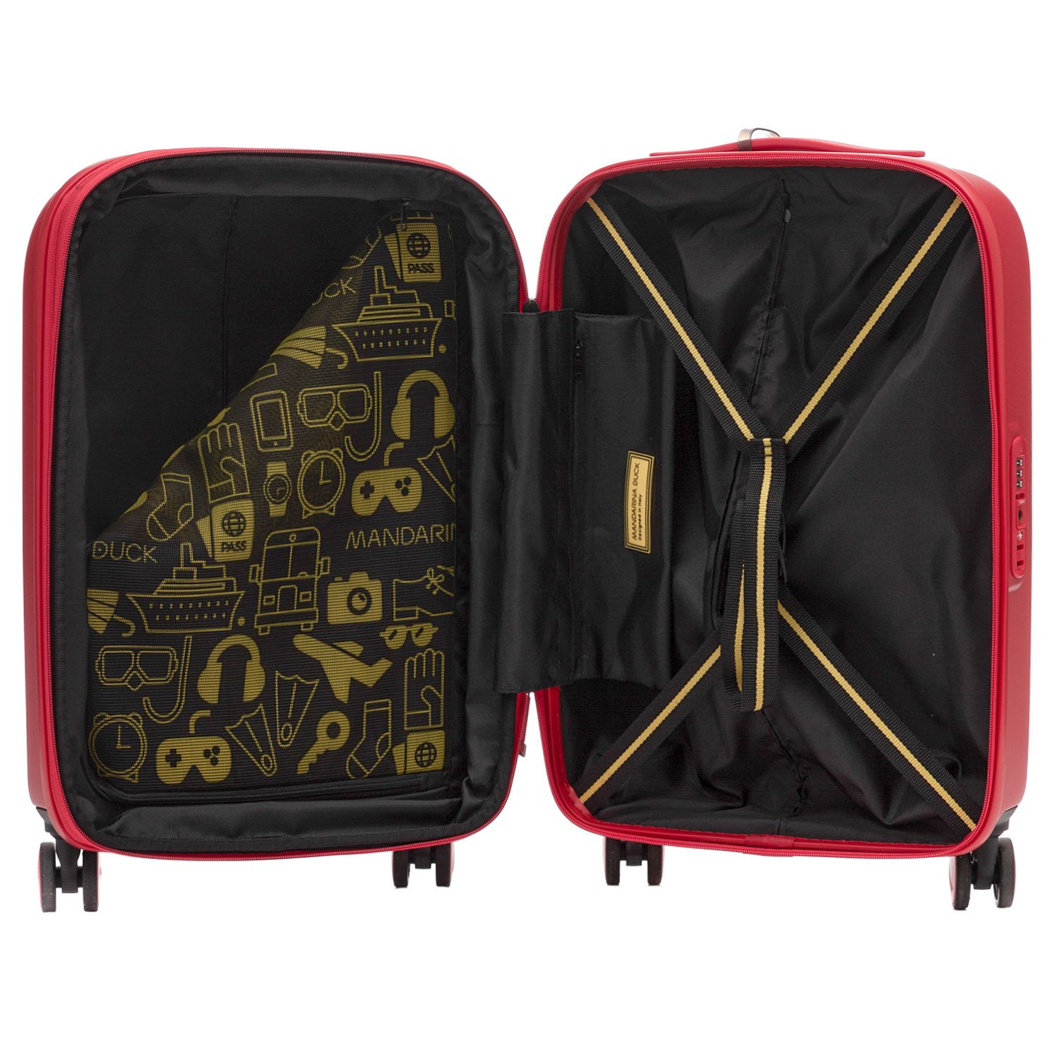 SZV34-13C Чемодан SZV34 Expandable Small Trolley Mandarina Duck Logoduck+  - Вид №2