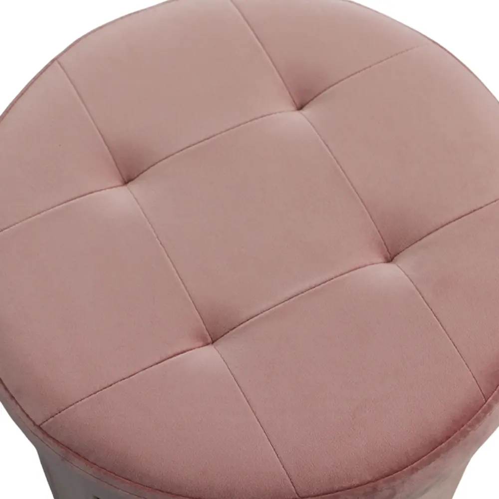 Пуф складной с нишей ø 38 см цвет розовый DREAM RIVER STLM-2039589 - Вид №1