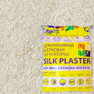 Жидкие обои Silk Plaster Оптима 059 1 кг цвет бежевый/серый