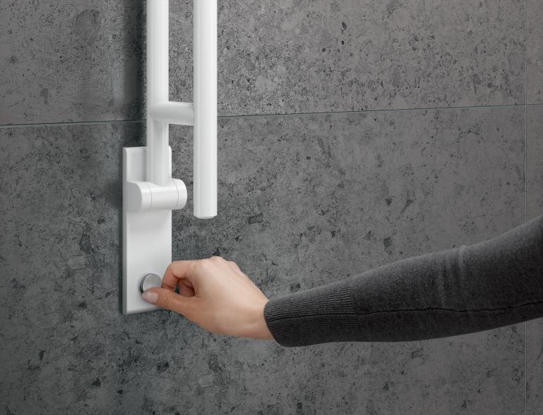 801.50D107 Мобильная опорная ручка, поворотная HEWI HEWI active+  - Вид №2