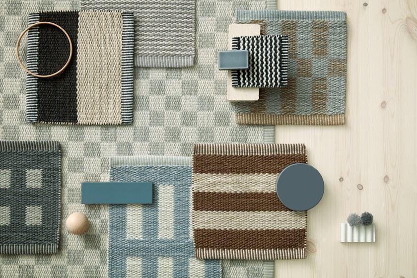 Kasthall Шерстяной коврик с геометрическими мотивами Soul of nature sun-id-1508945 - Вид №2