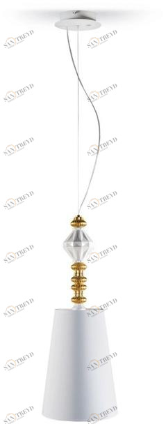 Lladró Светодиодный подвесной светильник из фарфора Belle de nuit 01023448